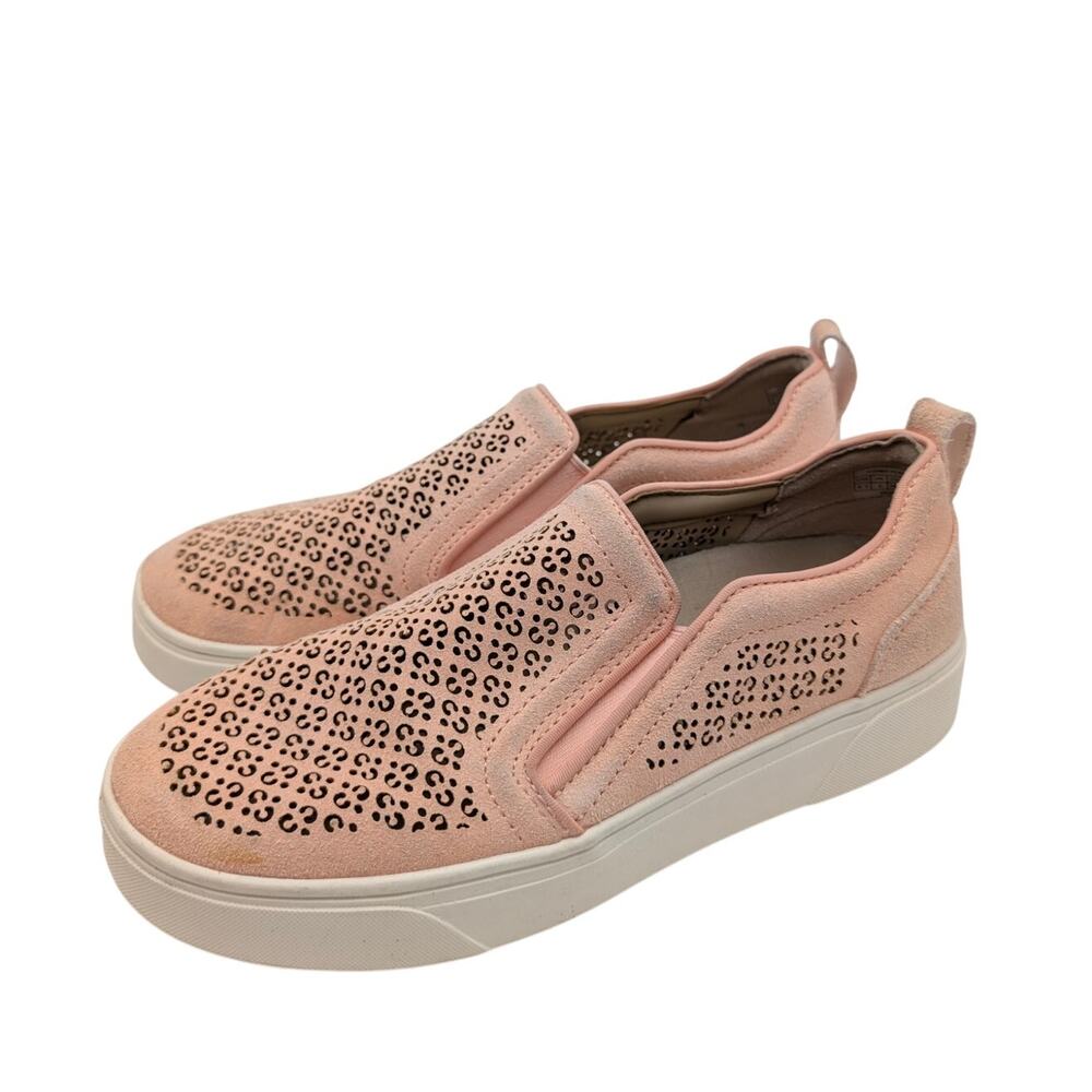 Vionic Kimmie Perf Supportive Sneaker Shoes Women's Dusty Rose Pink Size US6.5